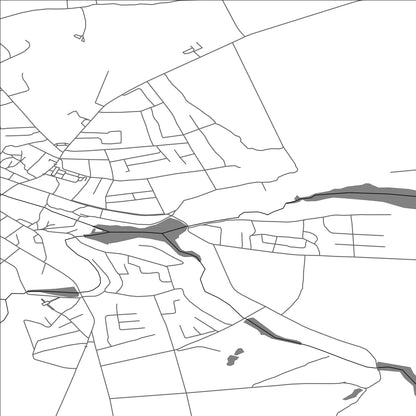 ROAD MAP OF SKVYRA, UKRAINE BY MAPBAKES