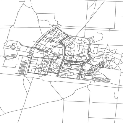 ROAD MAP OF SLAVUTYCH, UKRAINE BY MAPBAKES