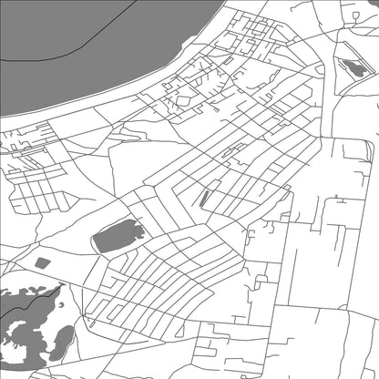 ROAD MAP OF SVITLOVODSK, UKRAINE BY MAPBAKES