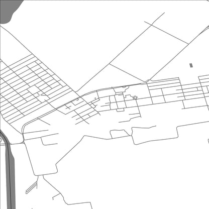 ROAD MAP OF TAVRIISK, UKRAINE BY MAPBAKES