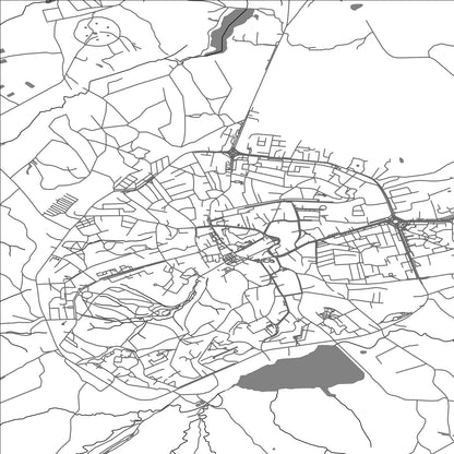 ROAD MAP OF TRUSKAVETS, UKRAINE BY MAPBAKES