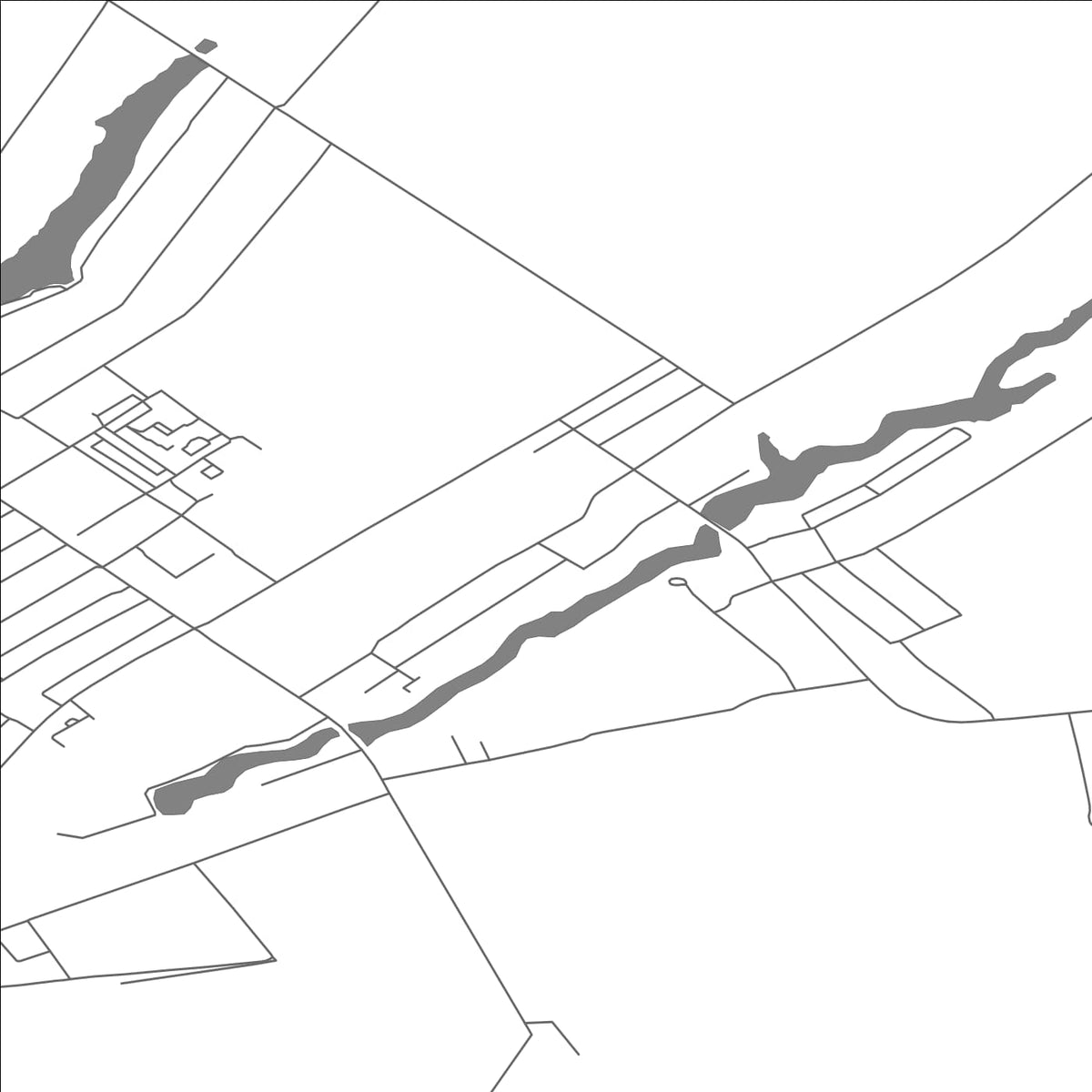 ROAD MAP OF UZYN, UKRAINE BY MAPBAKES