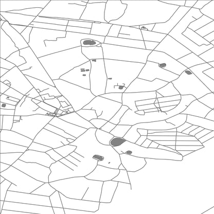 ROAD MAP OF VELYKA DYMERKA, UKRAINE BY MAPBAKES