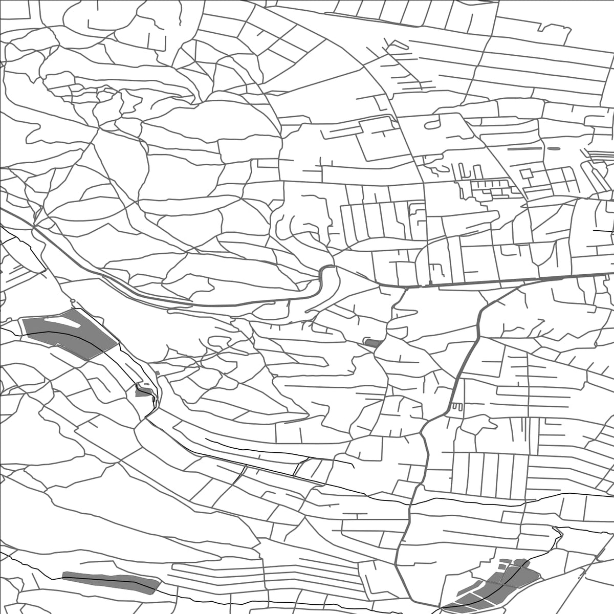ROAD MAP OF VYNNYKY, UKRAINE BY MAPBAKES