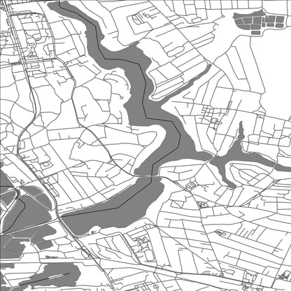 ROAD MAP OF YAHOTYN, UKRAINE BY MAPBAKES