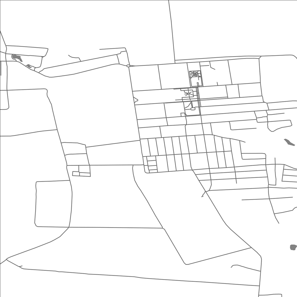 ROAD MAP OF ZHDANIVKA, UKRAINE BY MAPBAKES