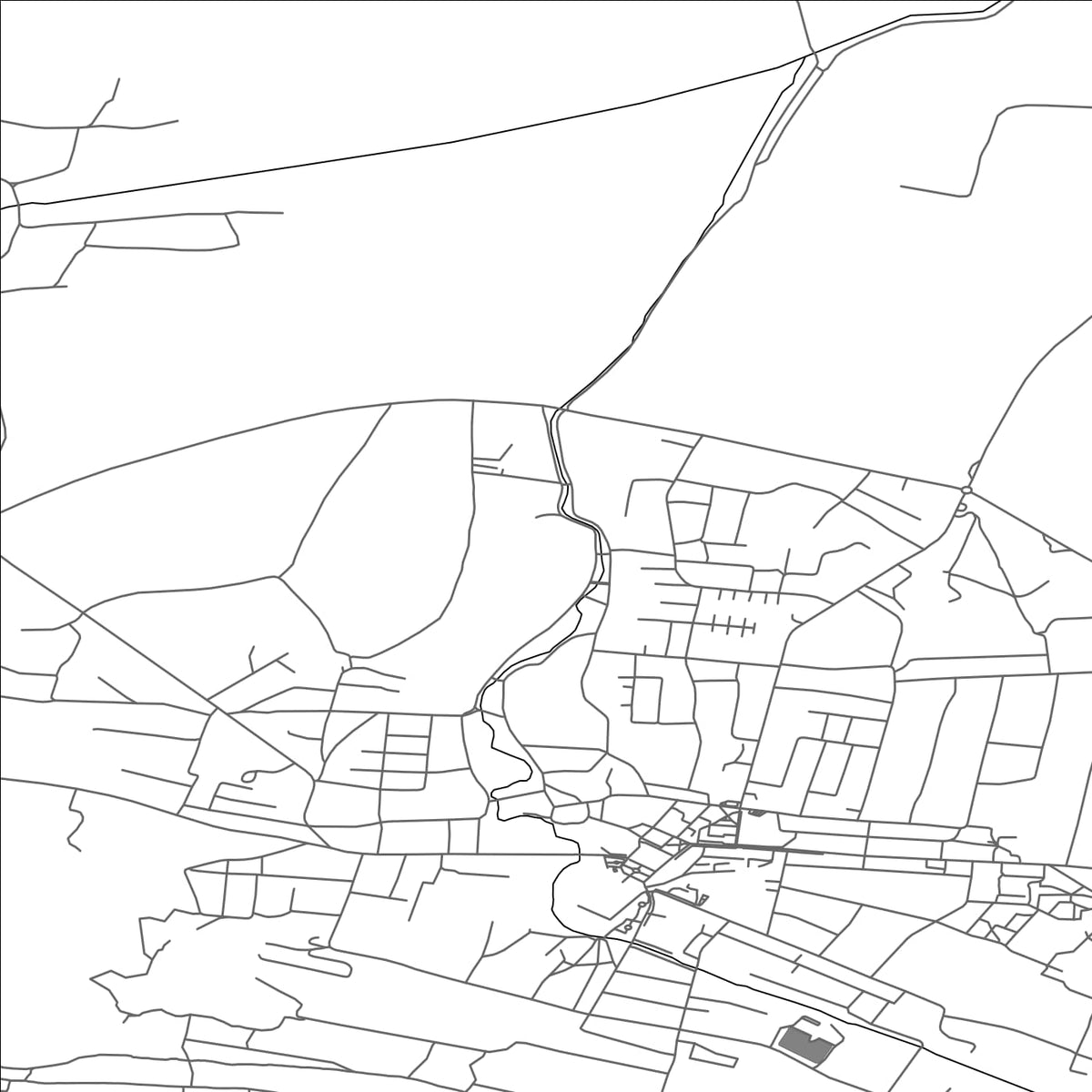 ROAD MAP OF ZHOVKVA, UKRAINE BY MAPBAKES