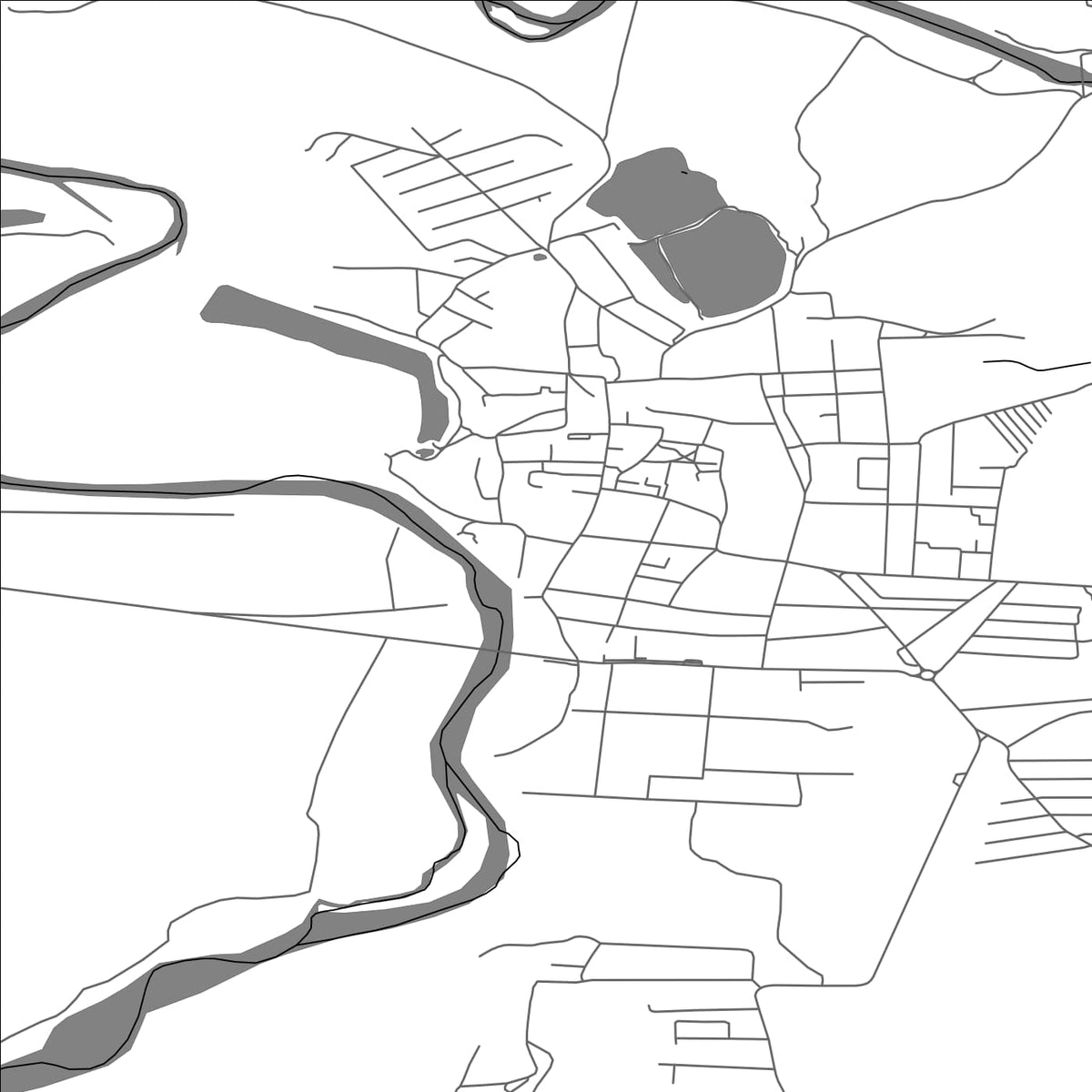 ROAD MAP OF ZHYDACHIV, UKRAINE BY MAPBAKES