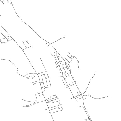 ROAD MAP OF BANCROFT, WEST VIRGINIA BY MAPBAKES