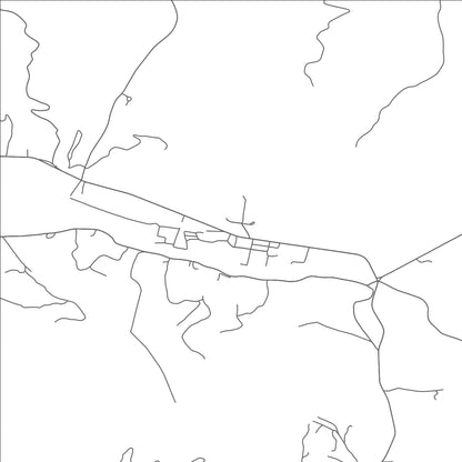 ROAD MAP OF BARTOW, WEST VIRGINIA BY MAPBAKES