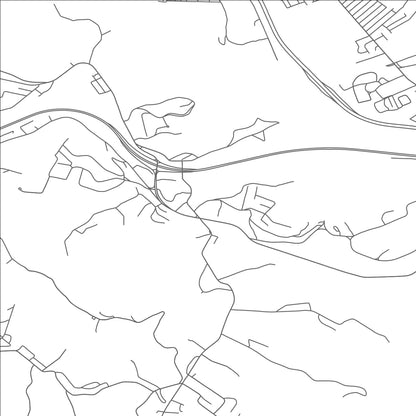 ROAD MAP OF BETHLEHEM, WEST VIRGINIA BY MAPBAKES