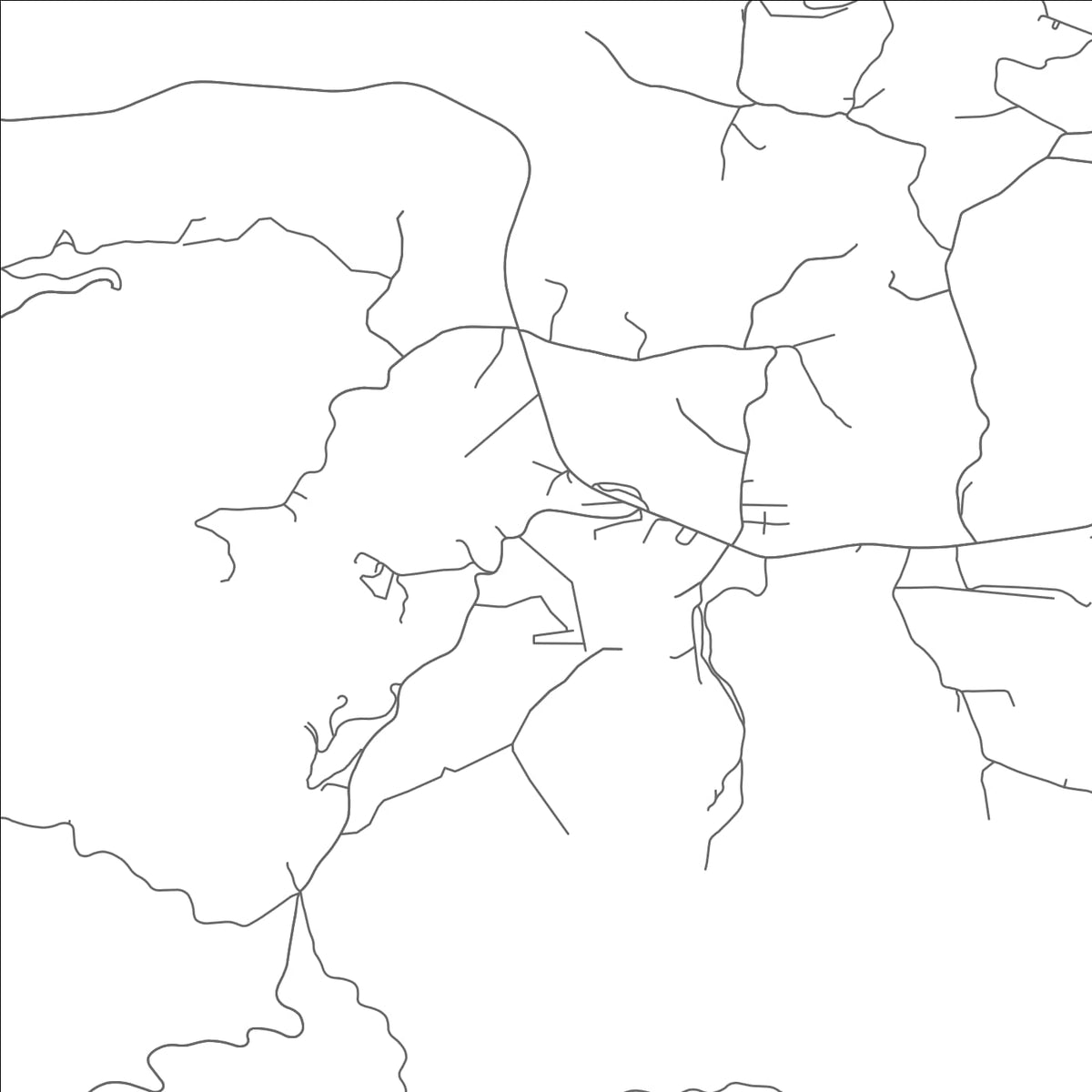 ROAD MAP OF BOLT, WEST VIRGINIA BY MAPBAKES