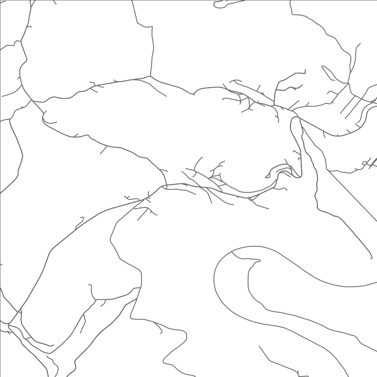 ROAD MAP OF BOOTH, WEST VIRGINIA BY MAPBAKES