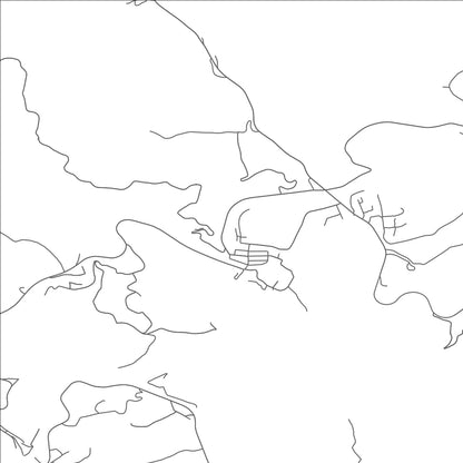 ROAD MAP OF BRAMWELL, WEST VIRGINIA BY MAPBAKES
