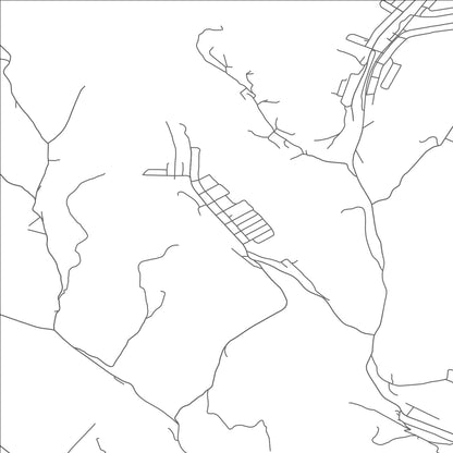 ROAD MAP OF CAROLINA, WEST VIRGINIA BY MAPBAKES