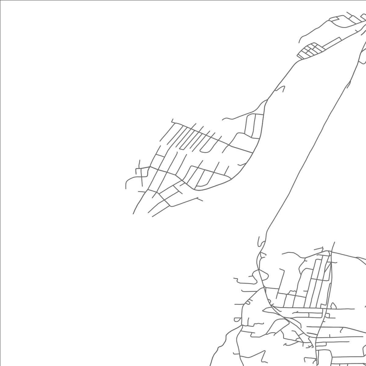 ROAD MAP OF CARPENDALE, WEST VIRGINIA BY MAPBAKES