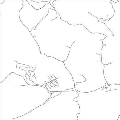 ROAD MAP OF CASSVILLE, WEST VIRGINIA BY MAPBAKES