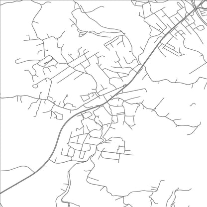 ROAD MAP OF CRAB ORCHARD, WEST VIRGINIA BY MAPBAKES