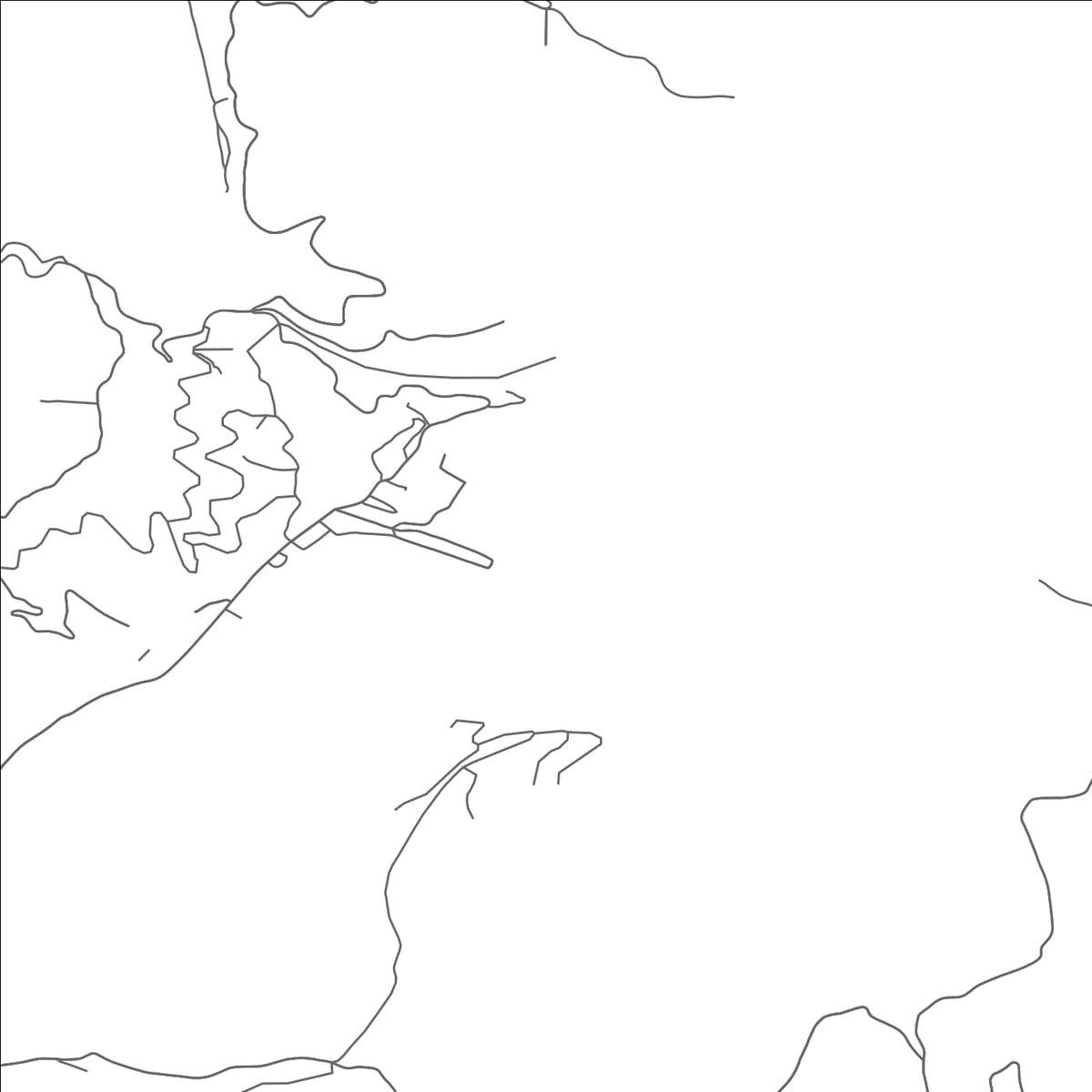 ROAD MAP OF CRUMPLER, WEST VIRGINIA BY MAPBAKES