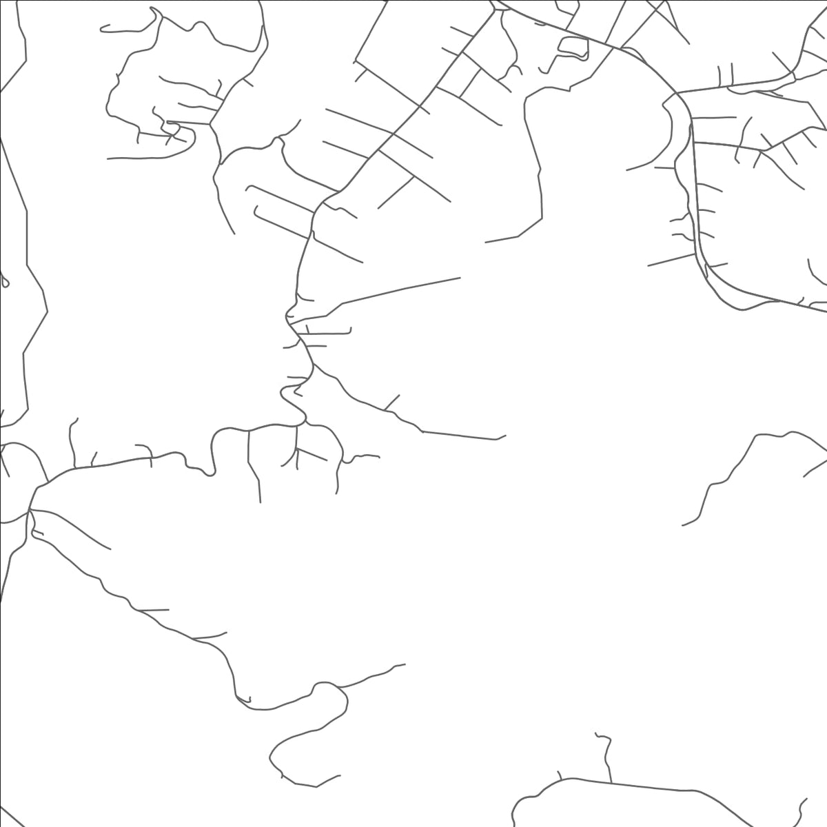 ROAD MAP OF DANIELS, WEST VIRGINIA BY MAPBAKES