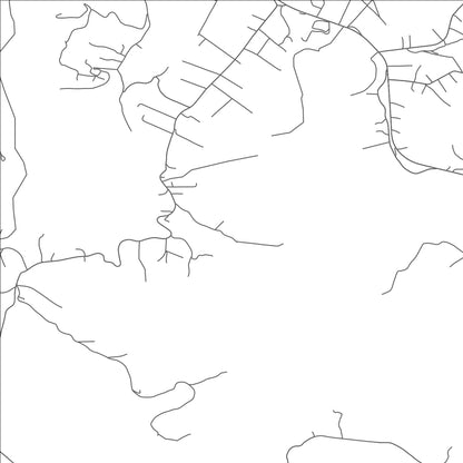 ROAD MAP OF DANIELS, WEST VIRGINIA BY MAPBAKES