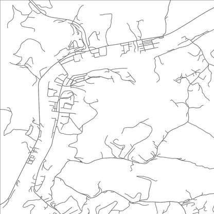 ROAD MAP OF ELKVIEW, WEST VIRGINIA BY MAPBAKES