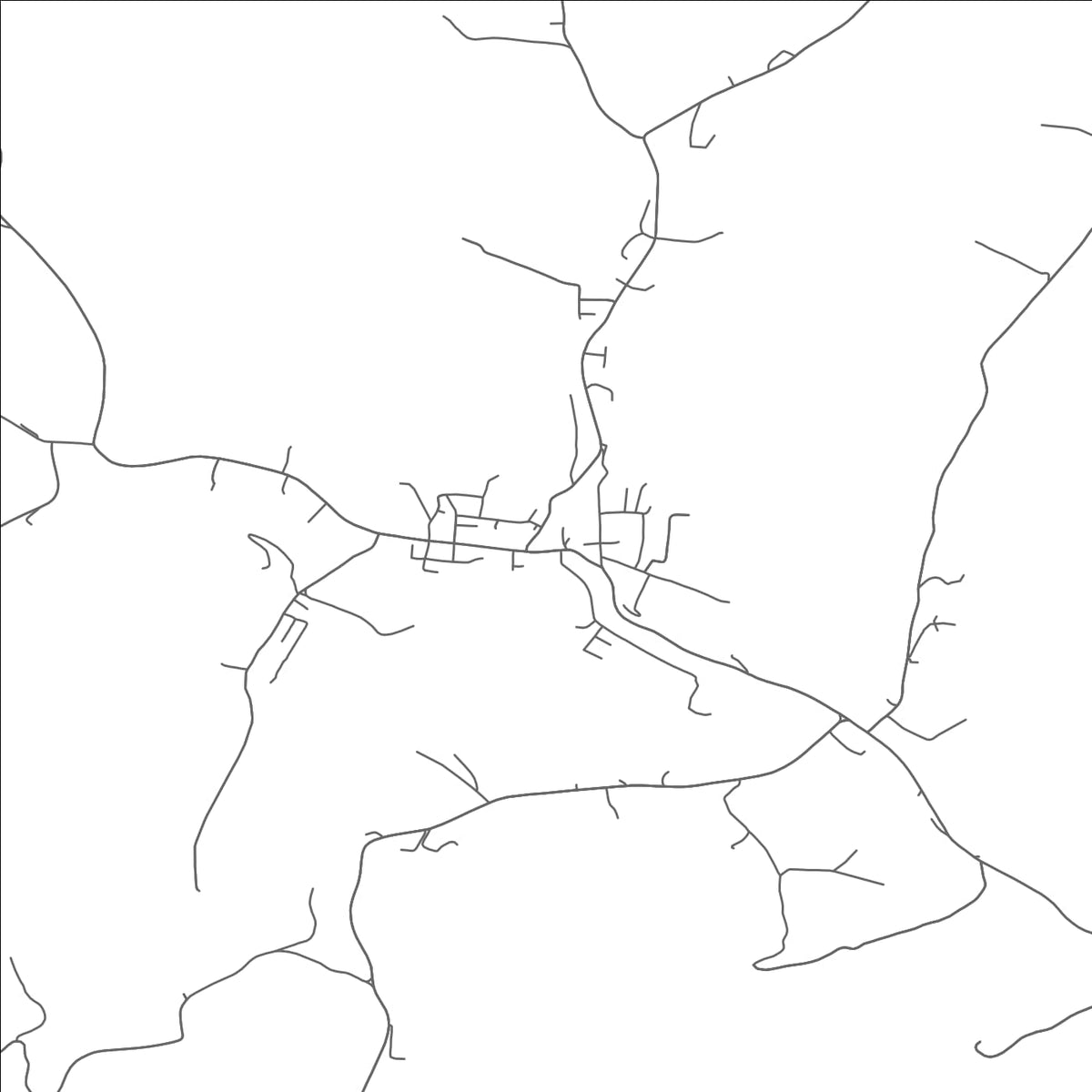 ROAD MAP OF FAIRVIEW, WEST VIRGINIA BY MAPBAKES