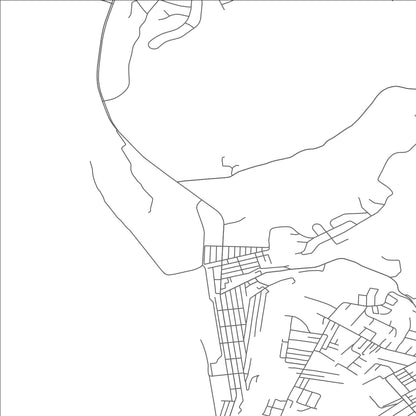 ROAD MAP OF FOLLANSBEE, WEST VIRGINIA BY MAPBAKES