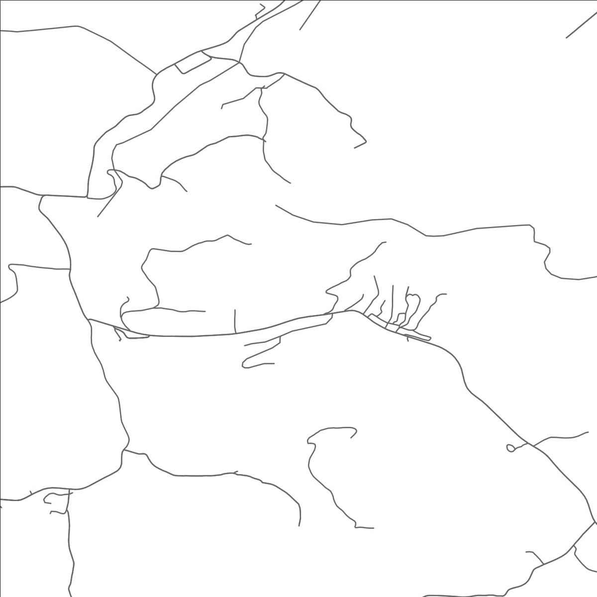 ROAD MAP OF GALLOWAY, WEST VIRGINIA BY MAPBAKES