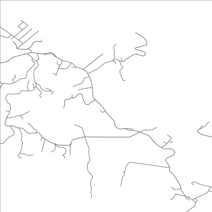 ROAD MAP OF GARTEN, WEST VIRGINIA BY MAPBAKES