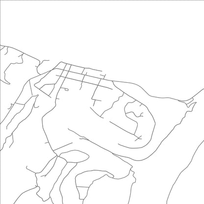 ROAD MAP OF GREAT CACAPON, WEST VIRGINIA BY MAPBAKES