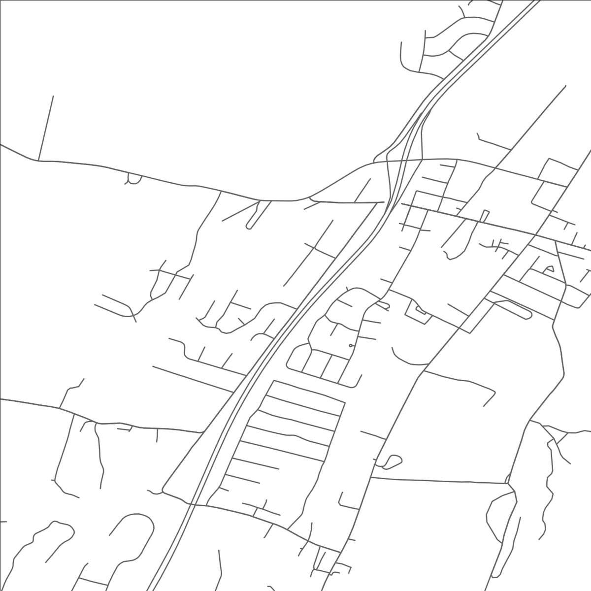 ROAD MAP OF INWOOD, WEST VIRGINIA BY MAPBAKES