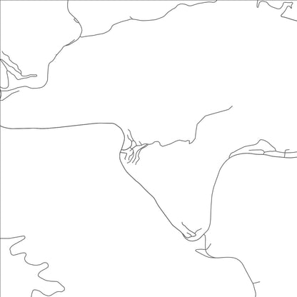ROAD MAP OF ITMANN, WEST VIRGINIA BY MAPBAKES