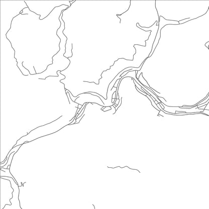 ROAD MAP OF KEYSTONE, WEST VIRGINIA BY MAPBAKES
