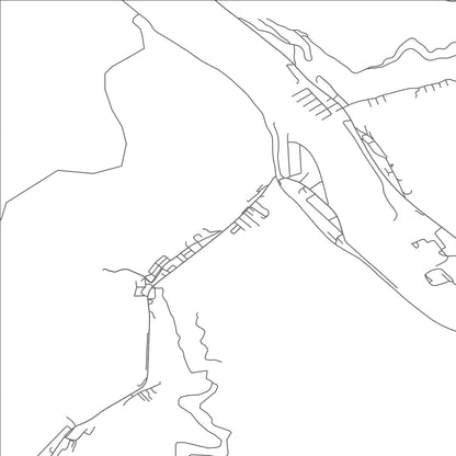 ROAD MAP OF KIMBERLY, WEST VIRGINIA BY MAPBAKES