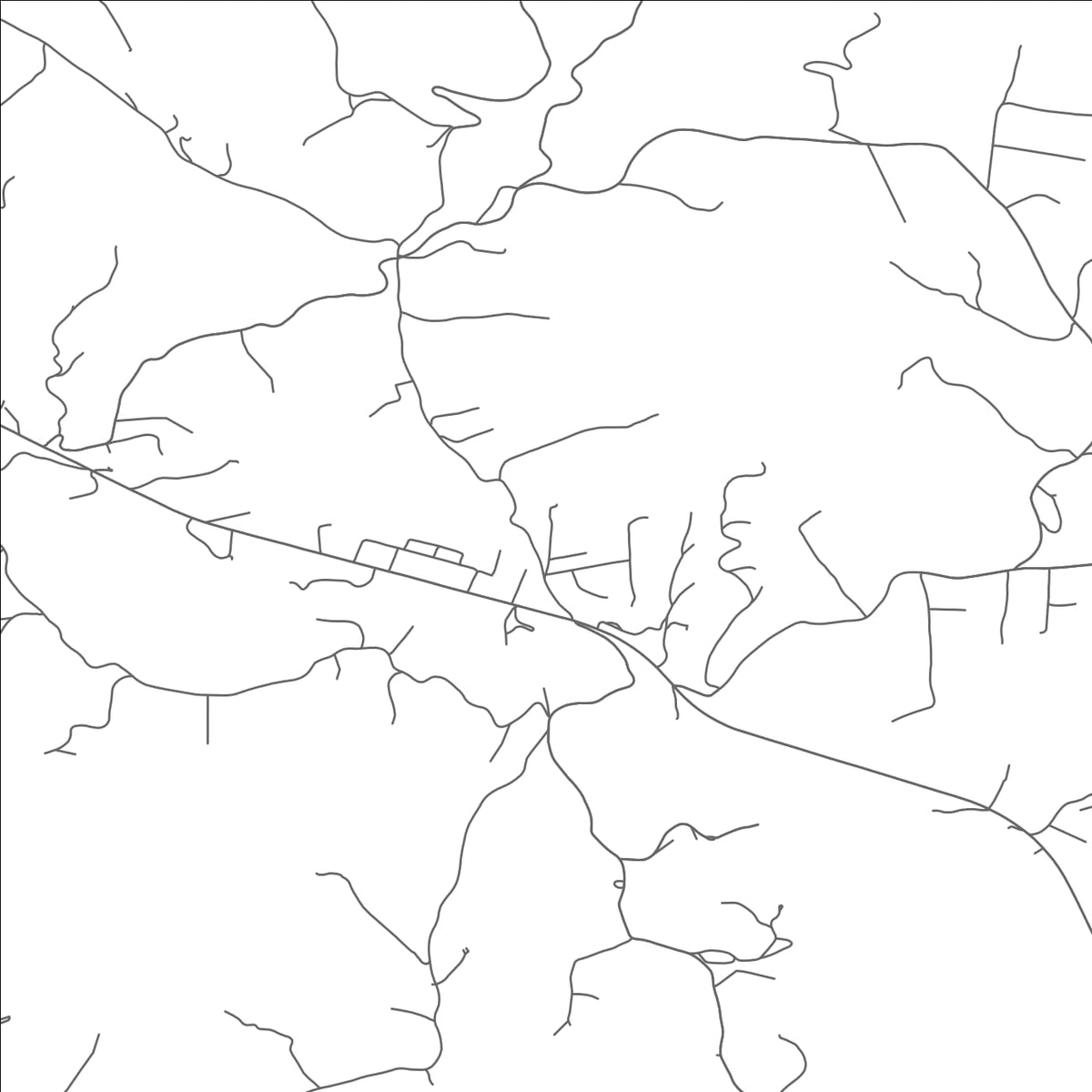 ROAD MAP OF LASHMEET, WEST VIRGINIA BY MAPBAKES