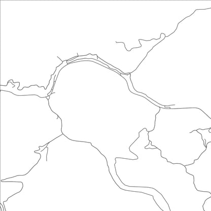 ROAD MAP OF MAYBEURY, WEST VIRGINIA BY MAPBAKES