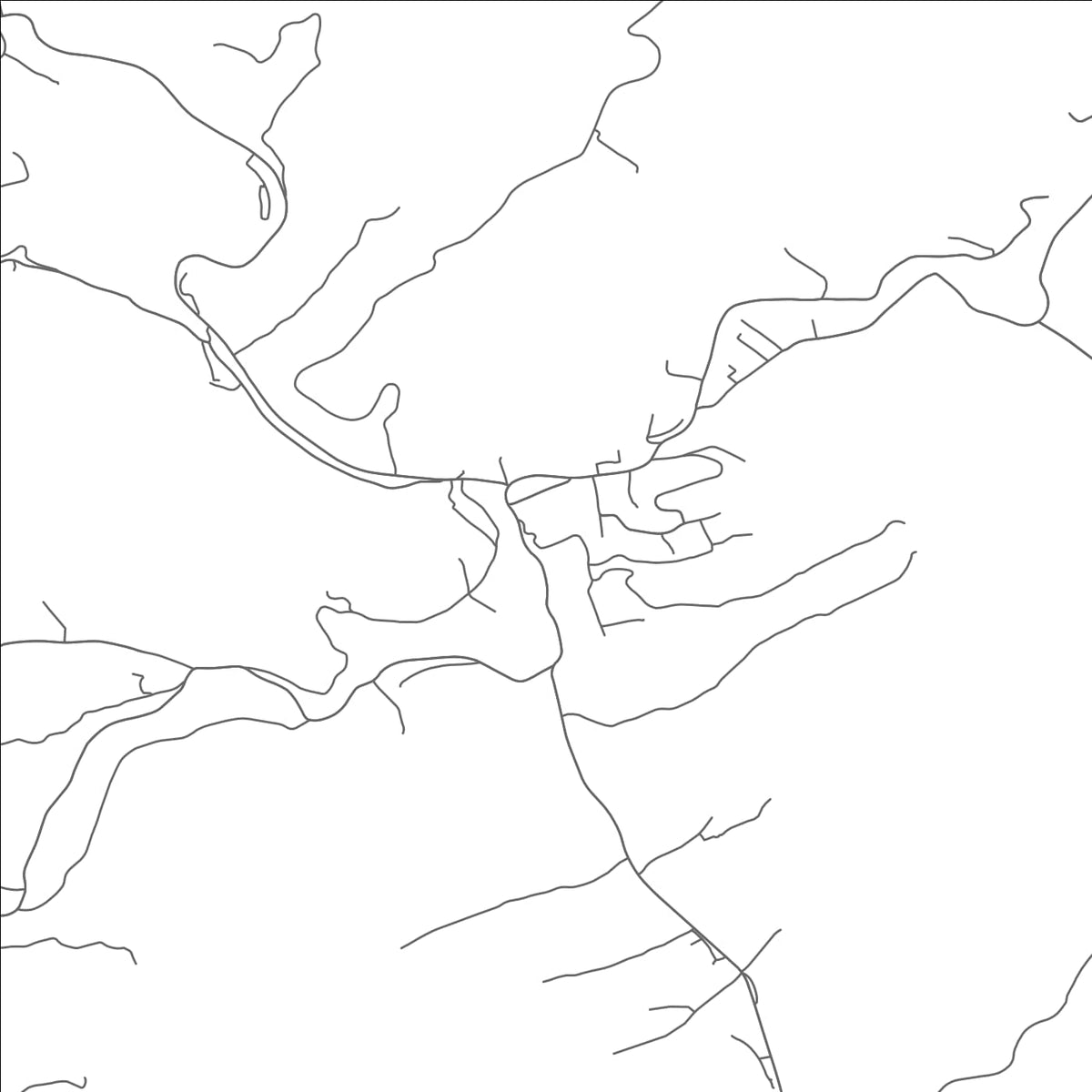 ROAD MAP OF MONTCALM, WEST VIRGINIA BY MAPBAKES