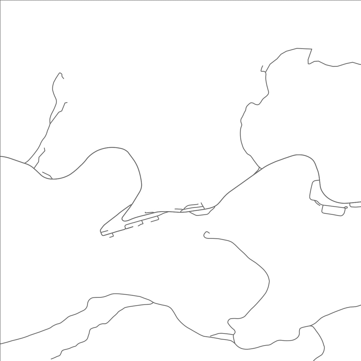 ROAD MAP OF NEW RICHMOND, WEST VIRGINIA BY MAPBAKES