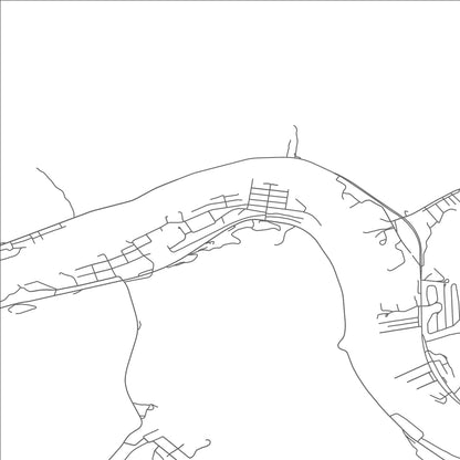 ROAD MAP OF PRATT, WEST VIRGINIA BY MAPBAKES