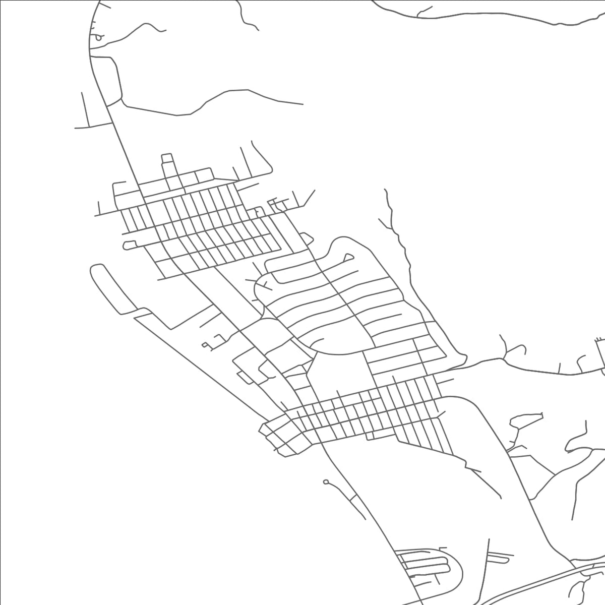 ROAD MAP OF RAVENSWOOD, WEST VIRGINIA BY MAPBAKES