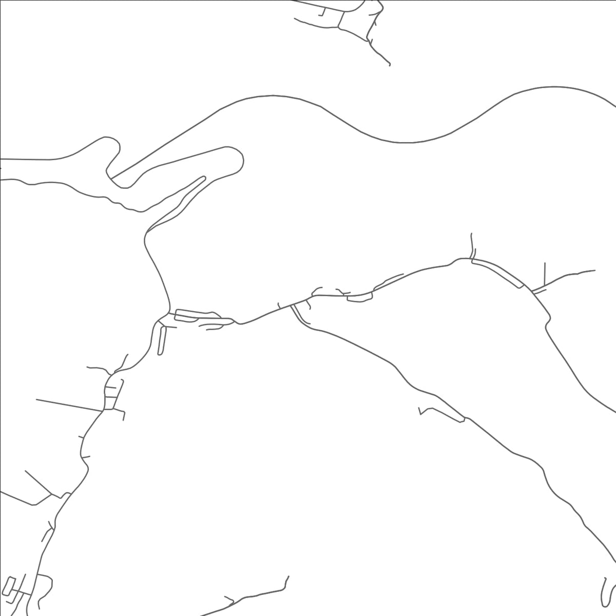 ROAD MAP OF RED JACKET, WEST VIRGINIA BY MAPBAKES