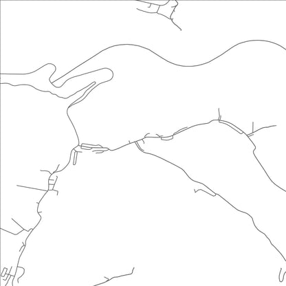 ROAD MAP OF RED JACKET, WEST VIRGINIA BY MAPBAKES