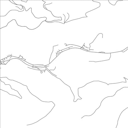 ROAD MAP OF ROBINETTE, WEST VIRGINIA BY MAPBAKES