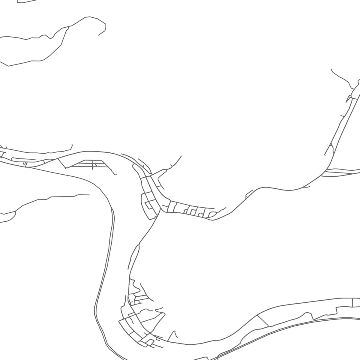 ROAD MAP OF STOLLINGS, WEST VIRGINIA BY MAPBAKES