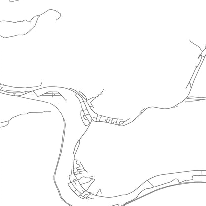 ROAD MAP OF STOLLINGS, WEST VIRGINIA BY MAPBAKES