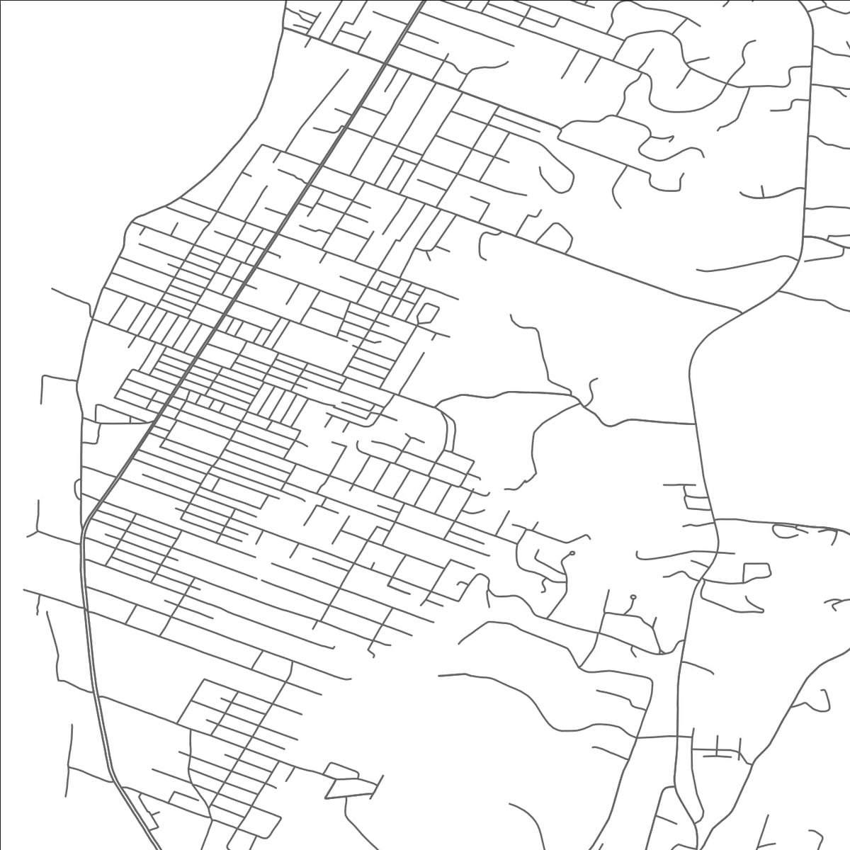 ROAD MAP OF VIENNA, WEST VIRGINIA BY MAPBAKES