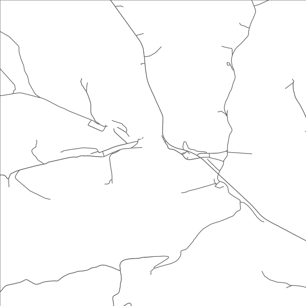 ROAD MAP OF WALLACE, WEST VIRGINIA BY MAPBAKES