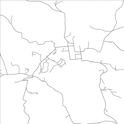 ROAD MAP OF WEST LIBERTY, WEST VIRGINIA BY MAPBAKES