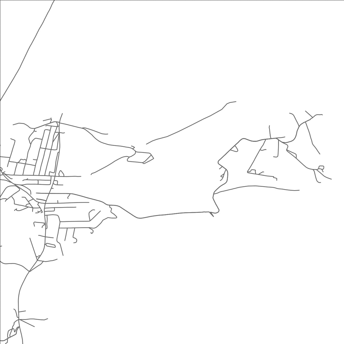 ROAD MAP OF WILEY FORD, WEST VIRGINIA BY MAPBAKES